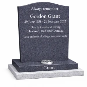 Flint Grey Ogee memorial